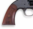 Střenky Schofield dřevěné levé na revolver UBERTI
